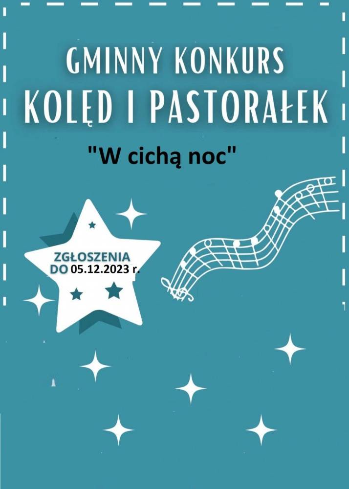 Zdjęcie: Gminny Konkurs Kolęd i Pastorałek - zapisy czas ...